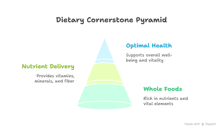 Infographic About Understanding Macronutrients and The Food Pyramid